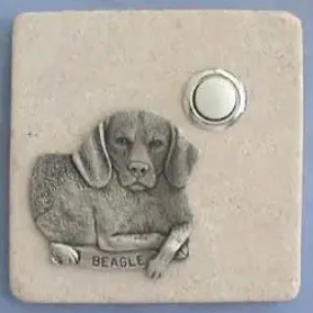 Beagle Dog Breed Stone Doorbell