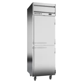 Beverage-Air HFPS1HC-1HS Horizon Series 26" Solid Half Door All Stainless Steel Reach In Freezer