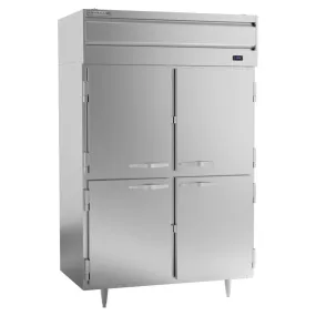 Beverage-Air P-Series PF2HC-1AHS 52 1/8" Top Mounted Solid Half Door Reach In Freezer