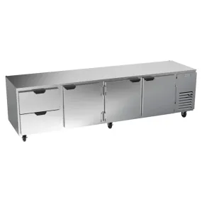 Beverage-Air UCRD119AHC-2 119" Compact Undercounter Refrigerator with 3 Doors and 2 Drawers