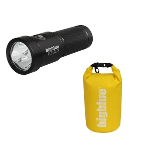 BigBlue 2600 Lumen Narrow Beam Technical Light - Glossy Black
