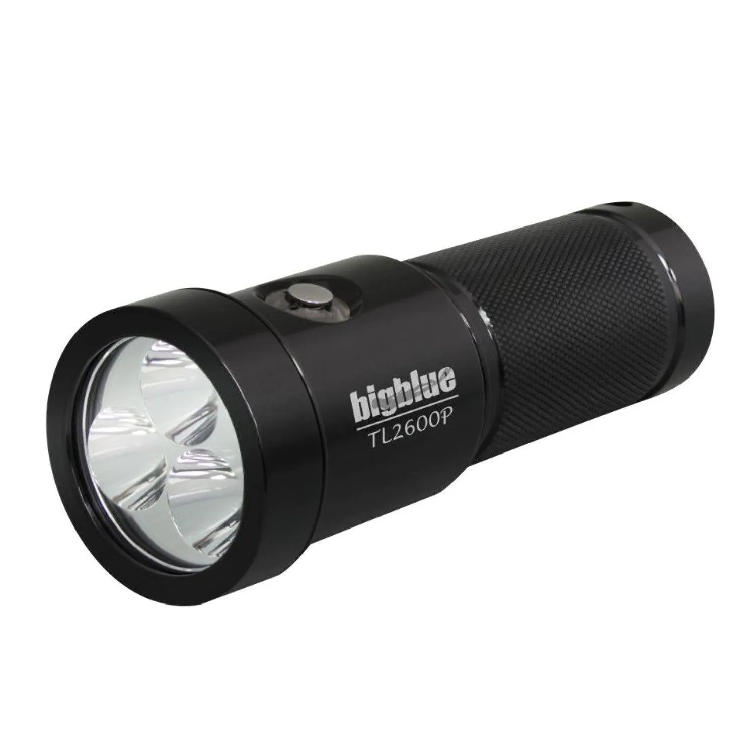 BigBlue 2600 Lumen Narrow Beam Technical Light - Glossy Black