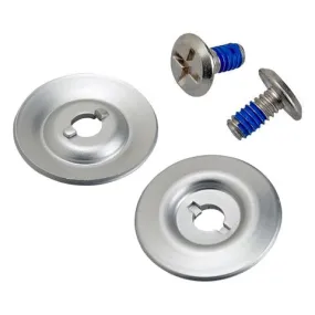 Biltwell Helmet Hardware Kit SS Screw/ Silver Baseplate