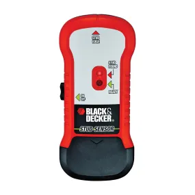 Black Decker SF100 Stud Sensor, 3/4 in Detection, Orange, Detectable Material: Metal/Wood