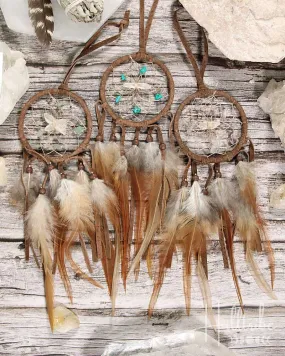 Brown Gemstone Vision Seeker Dreamcatcher 2.5"