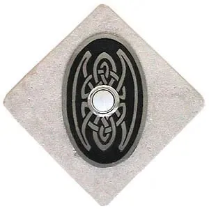 Celtic Knot 2 Stone Doorbell