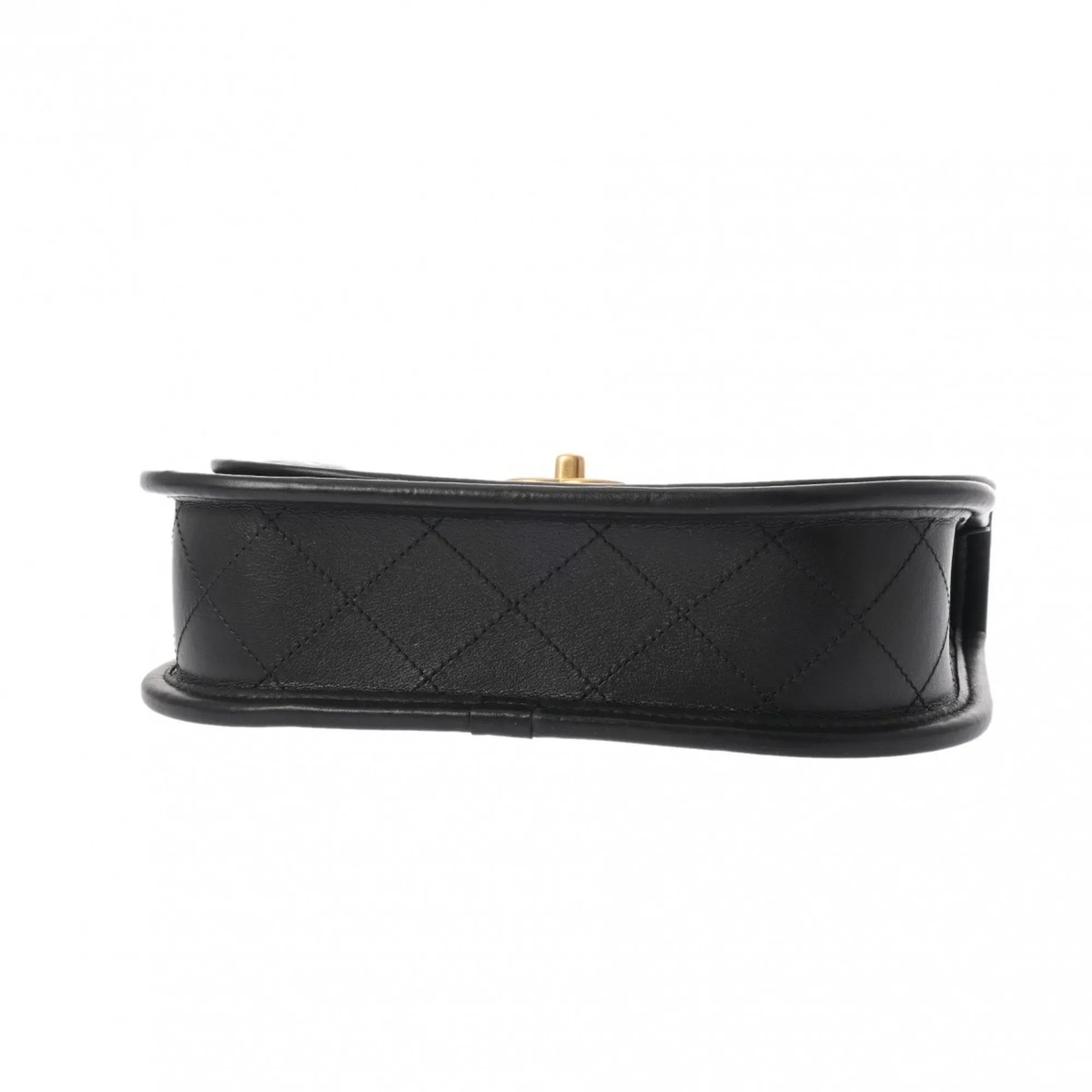CHANEL Chanel Chain Shoulder Black AS2431 Women's Lambskin Bag
