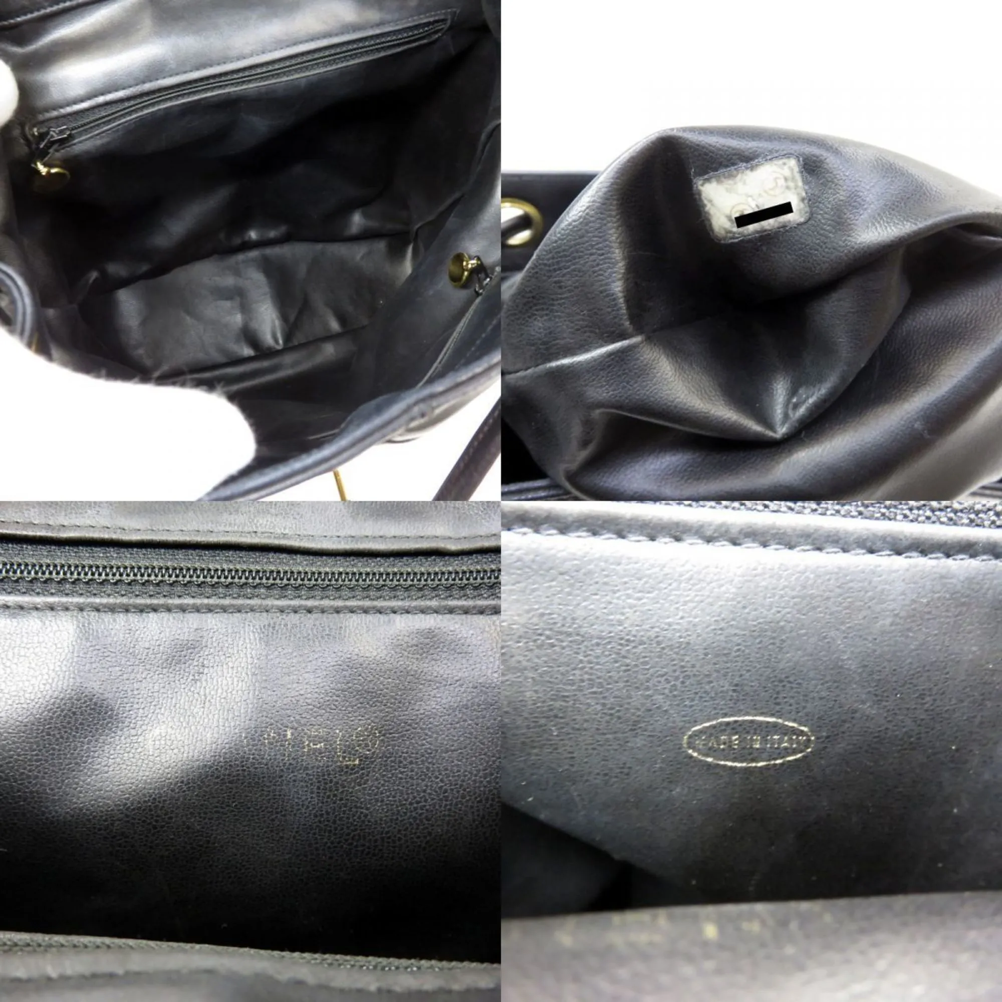 CHANEL Chanel Matelasse Circle Coco Mark Backpack