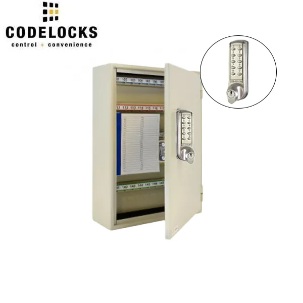 CodeLocks - Key Secure Extra Security Key Cabinet w/ CL2255 - Medium Duty - Electronic Lock - Tubular Mortise Latch - Key Override - Optional Lock Prep - Optional Size