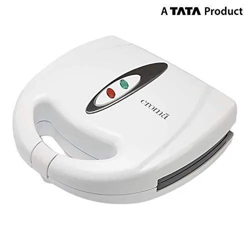 Croma 800-Watt Sandwich Maker (CRK7003, White)