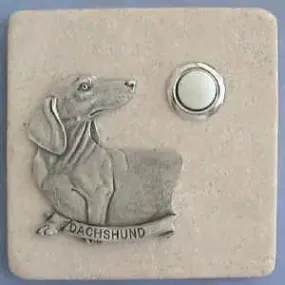 Dachshund Dog Breed Stone Doorbell
