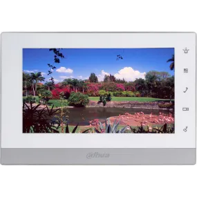 Dahua DHI-VTH1550CH-S 7" Color Indoor Touchscreen Video Intercom Monitor (RJ45)