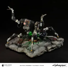 Dark Horse Comics Cyberpunk 2077 Militech Spiderbot "Flathead" Statue