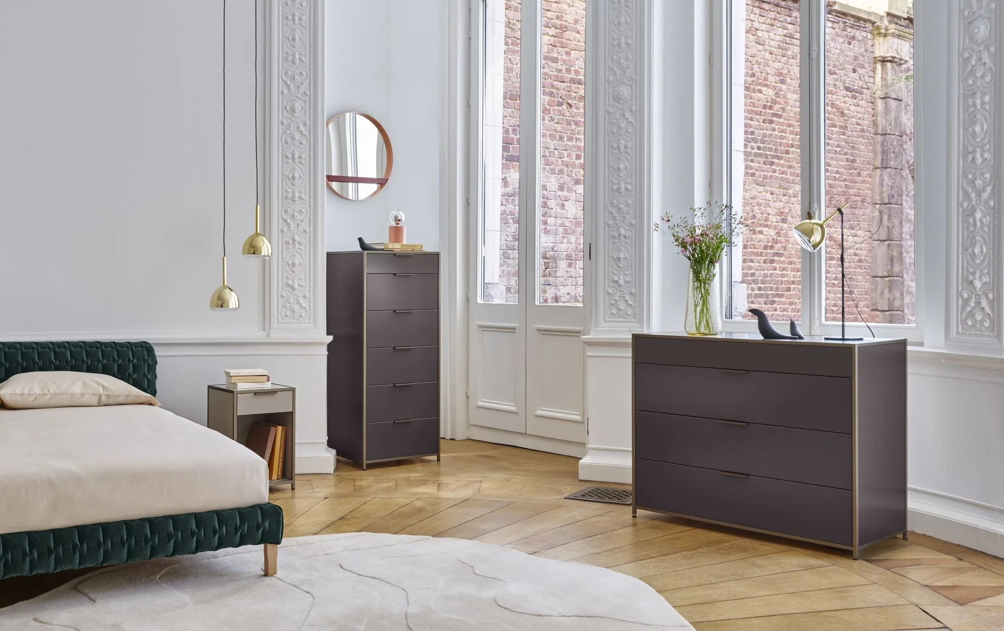 Dita Bedside Table 1 Door