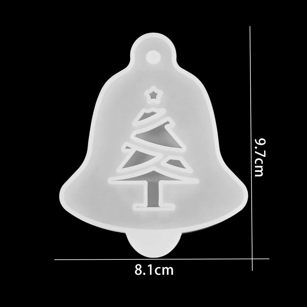 DIY Multi-Style Snowflake With Hole Silicone Molds