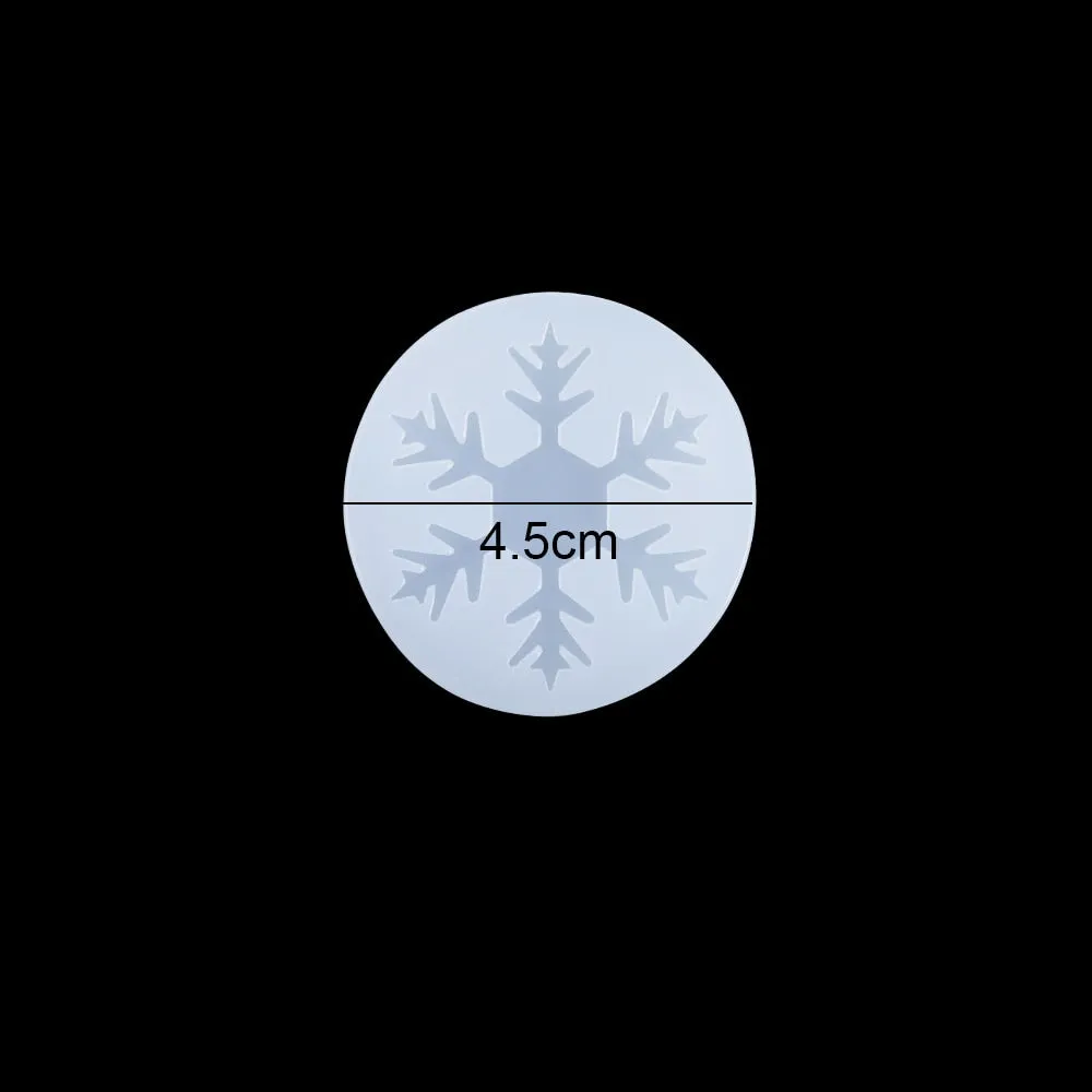 DIY Multi-Style Snowflake With Hole Silicone Molds