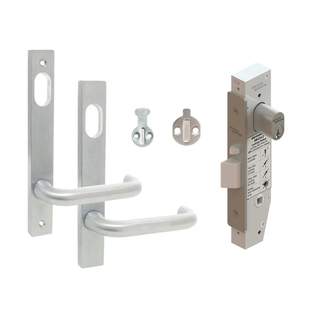DORMAKABA DOUBLE CYLINDER LOCKPACK 23MM BACKSET