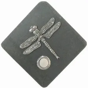 Dragonfly Stone Doorbell