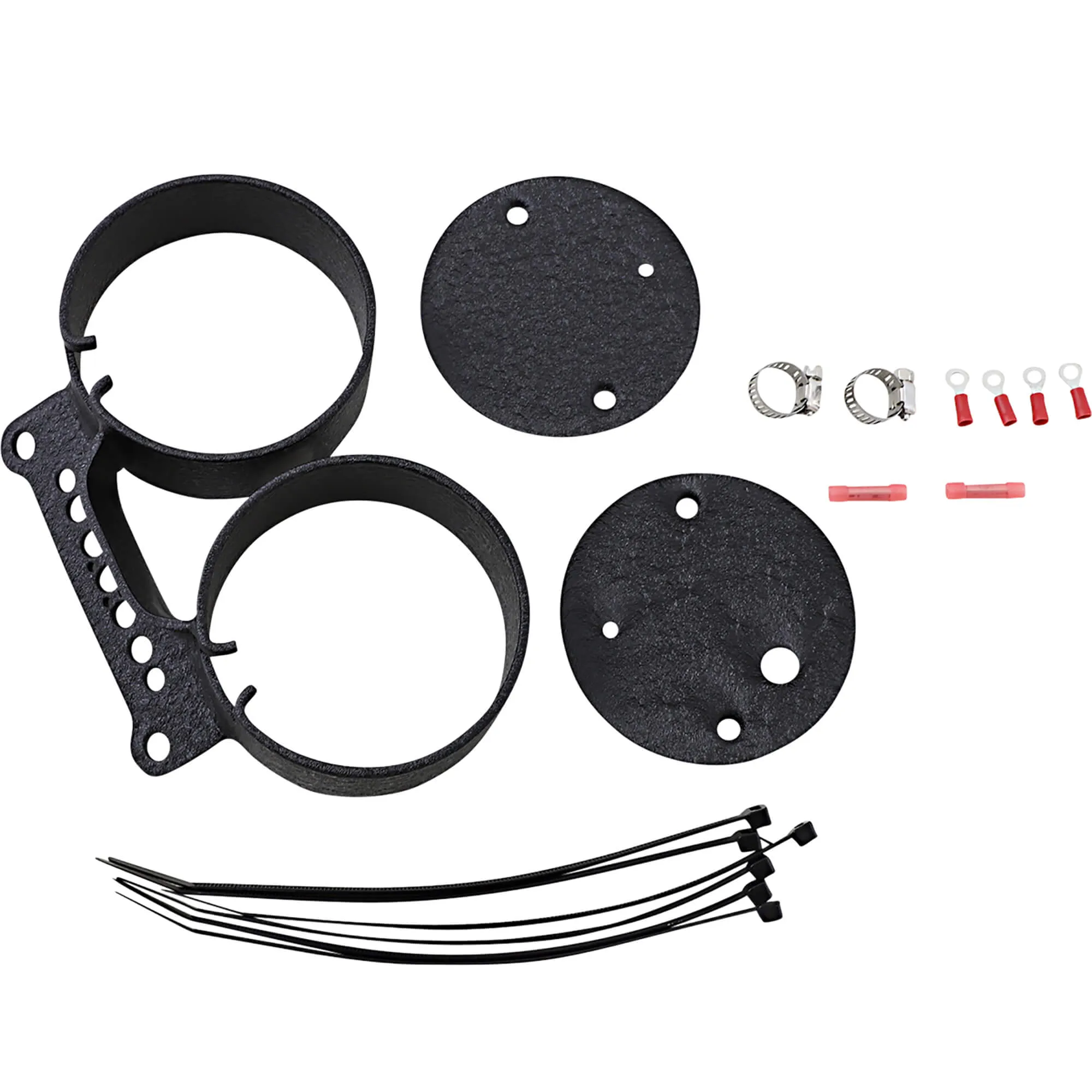 Dual Gauge Bracket - Black - 1995-2001 Harley-Davidson XL1200 99-05 FXDX 95-00 FXDX-CONV