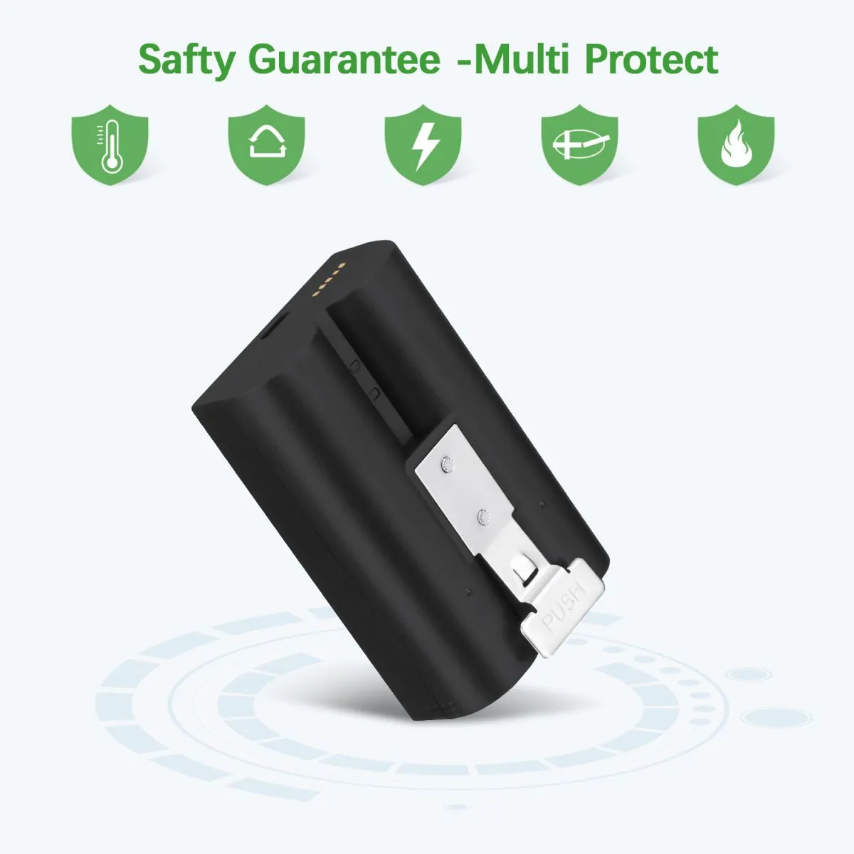 EBL SM002 Rechargeable Battery for Ring camera Doorbell 2/3/4/3 plus