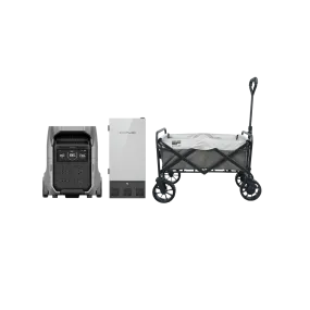 EcoFlow DELTA Pro 3   Smart Home Panel 2   Folding Wagon Cart