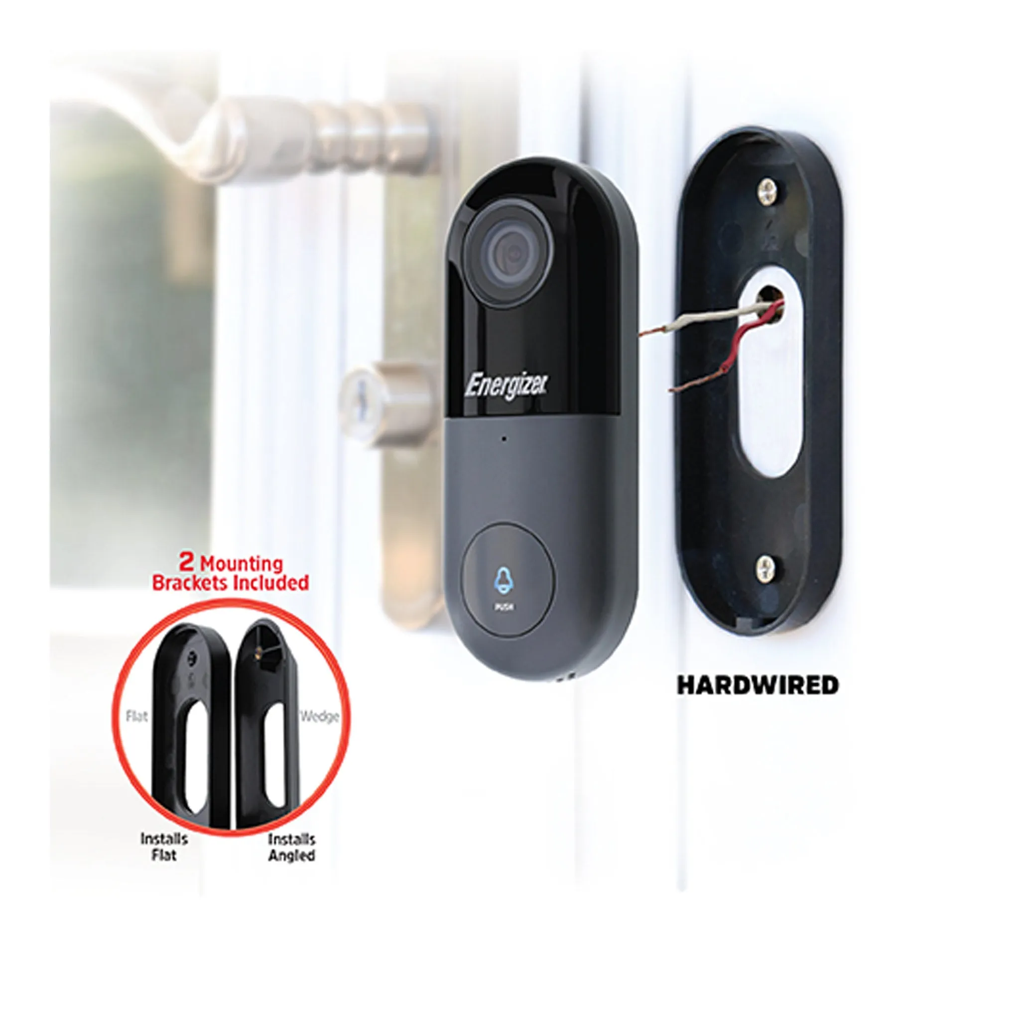 Energizer EOD1-1002-SIL Smart Wifi 1080p Video Doorbell