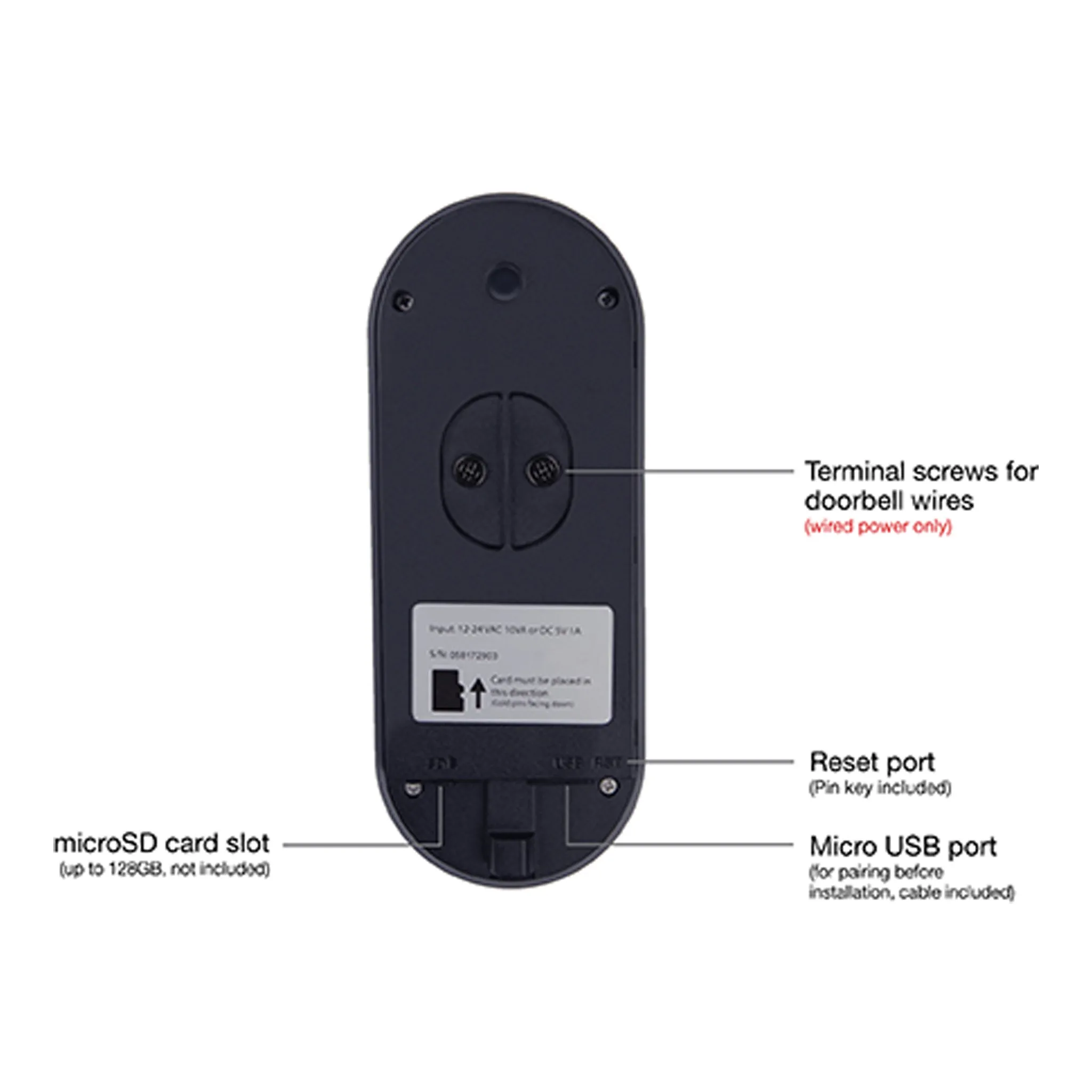 Energizer EOD1-1002-SIL Smart Wifi 1080p Video Doorbell