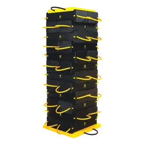 Esco 20-pcs CribLok Cribbing System w/ Plates, 47" Max Height - 12538