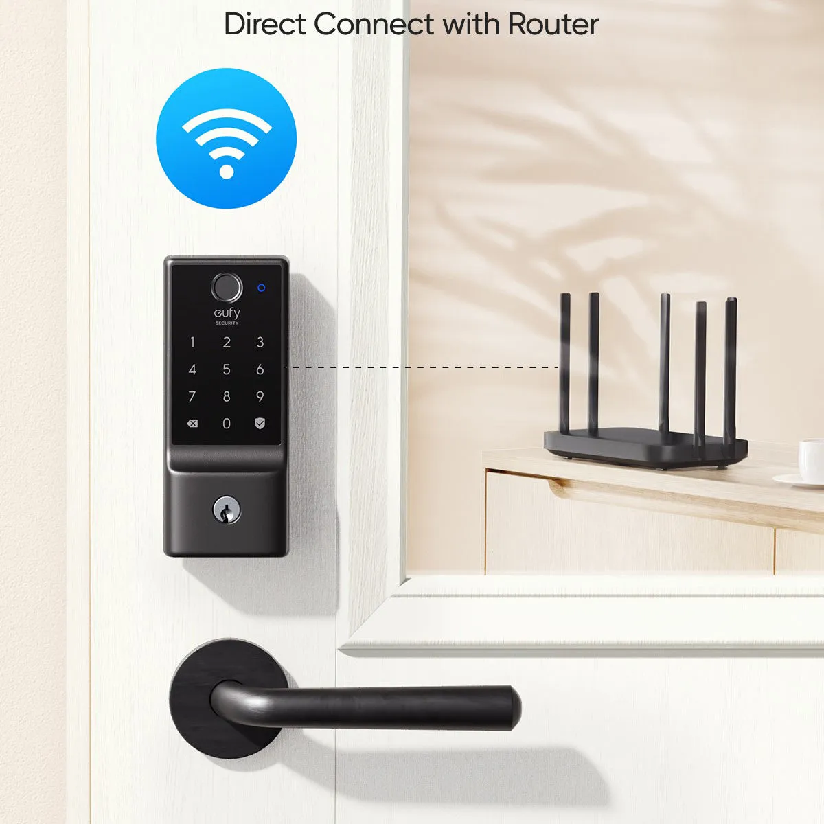 Eufy C220 Smart Lock with Fingerprint ID