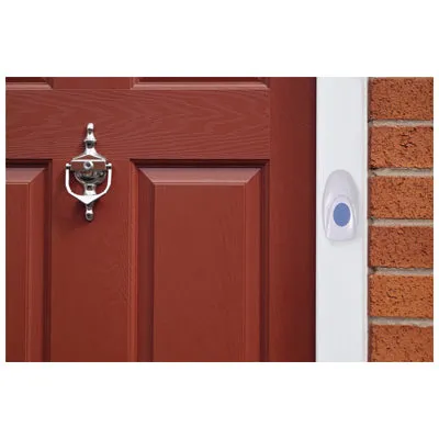 Extra Loud Wireless Doorbell - Battery Operated