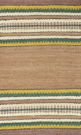 Ezra Natural Green Baided Rug Durrie