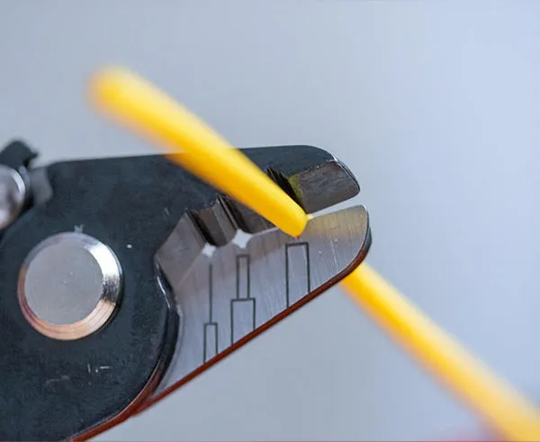 Fiber Optic Stripper, Three Hole