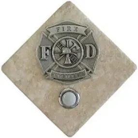 Fire Fighter Stone Doorbell