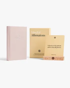 Five Minute Journal and Mindful Affirmations Cards Bundle by Intelligent Change