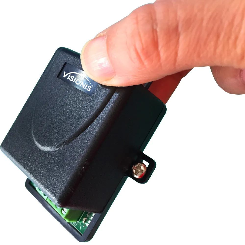 FPC-5439 One Door Access Control 2,600lbs Electric Drop Bolt Fail Secure With Visionis Wireless Receiver And Remote Kit