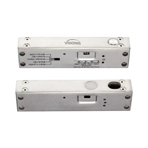 FPC-5544 One Door Access Control 2,200lbs Electric Drop Bolt Fail Safe Time Delay For Narrow Door   Indoor Use Only Keypad / Reader Standalone With Mini Controller   Wiegand 26, No Software, EM Card