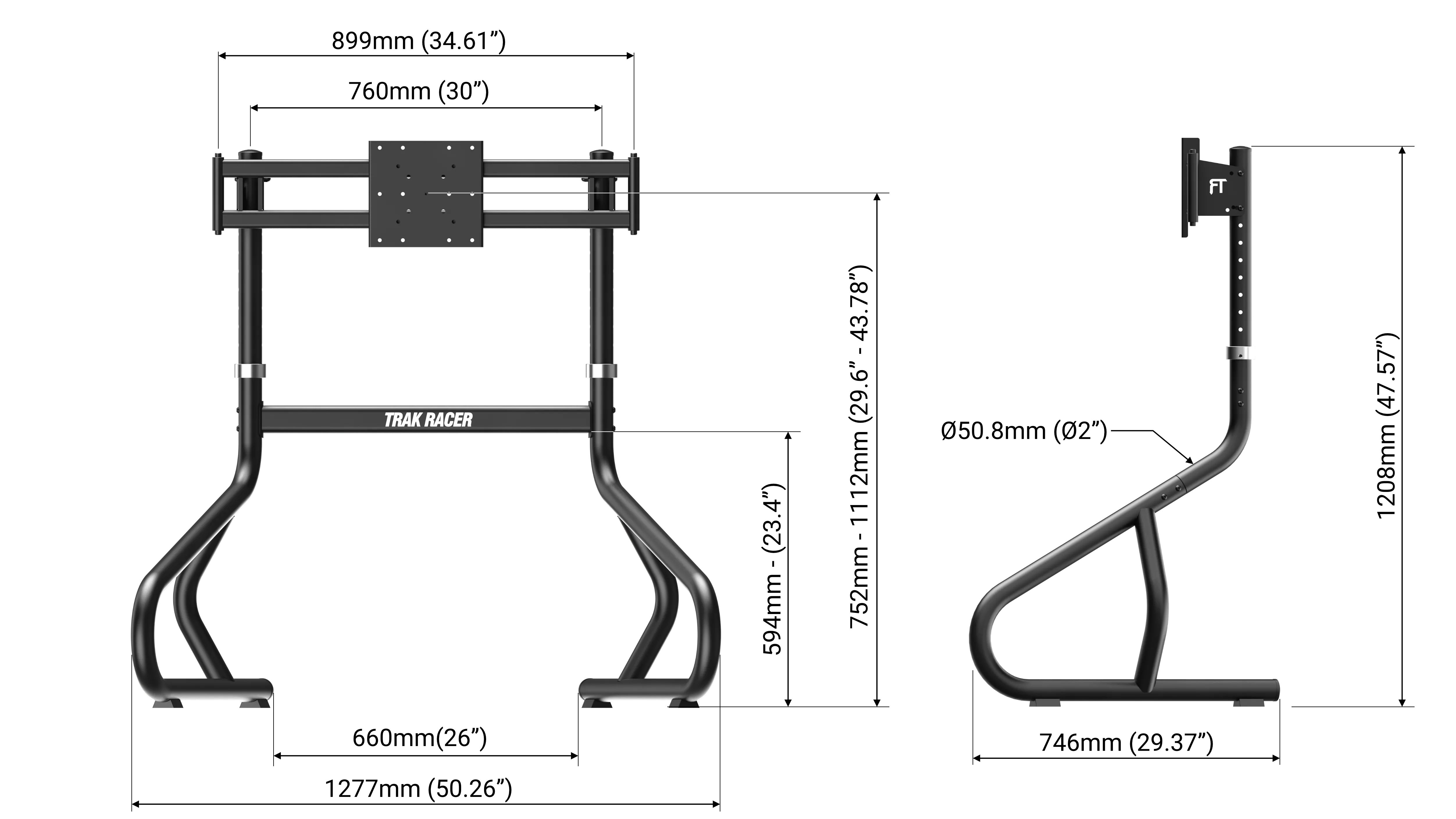 Freestanding Single Monitor Stand