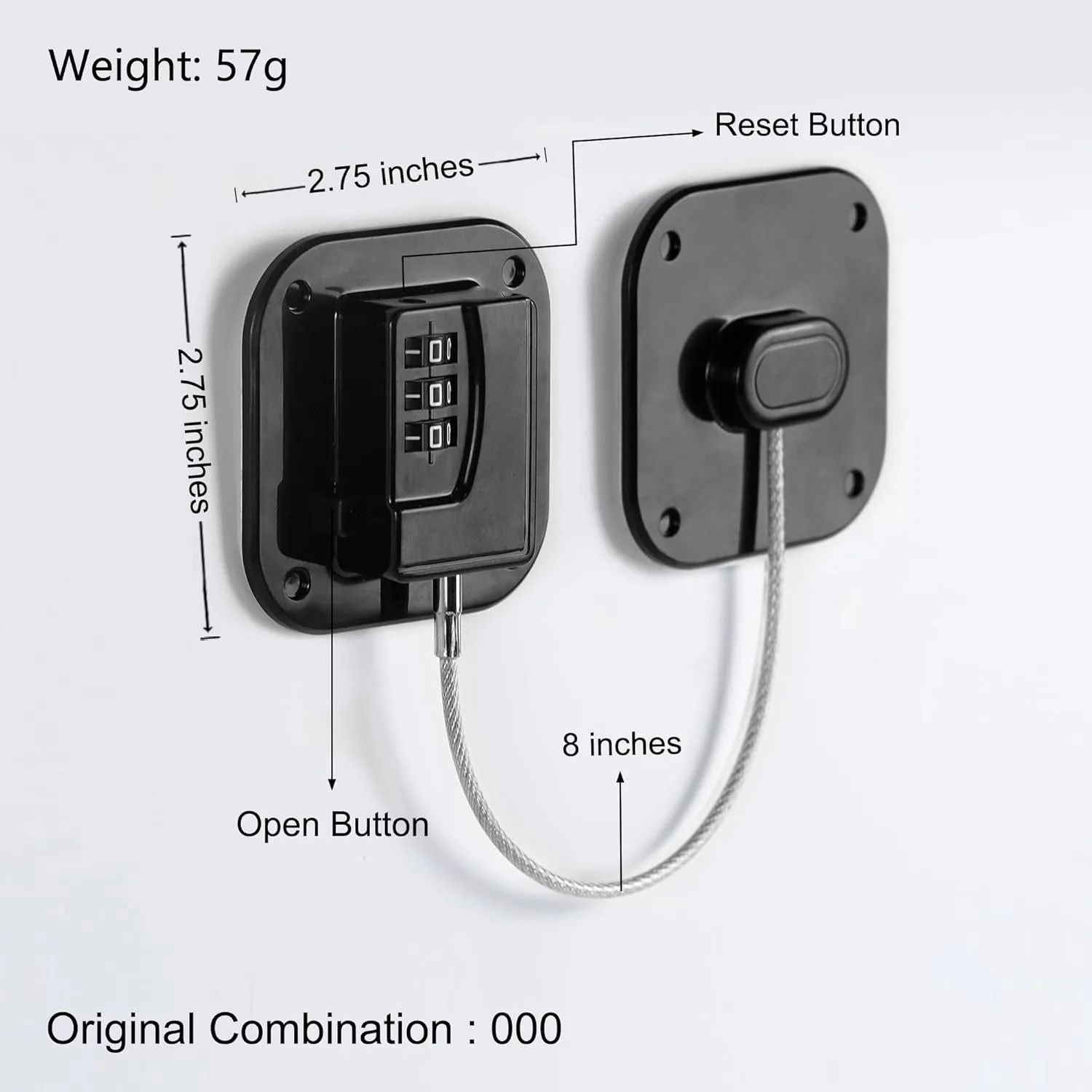 Fridge Lock 2-Pack