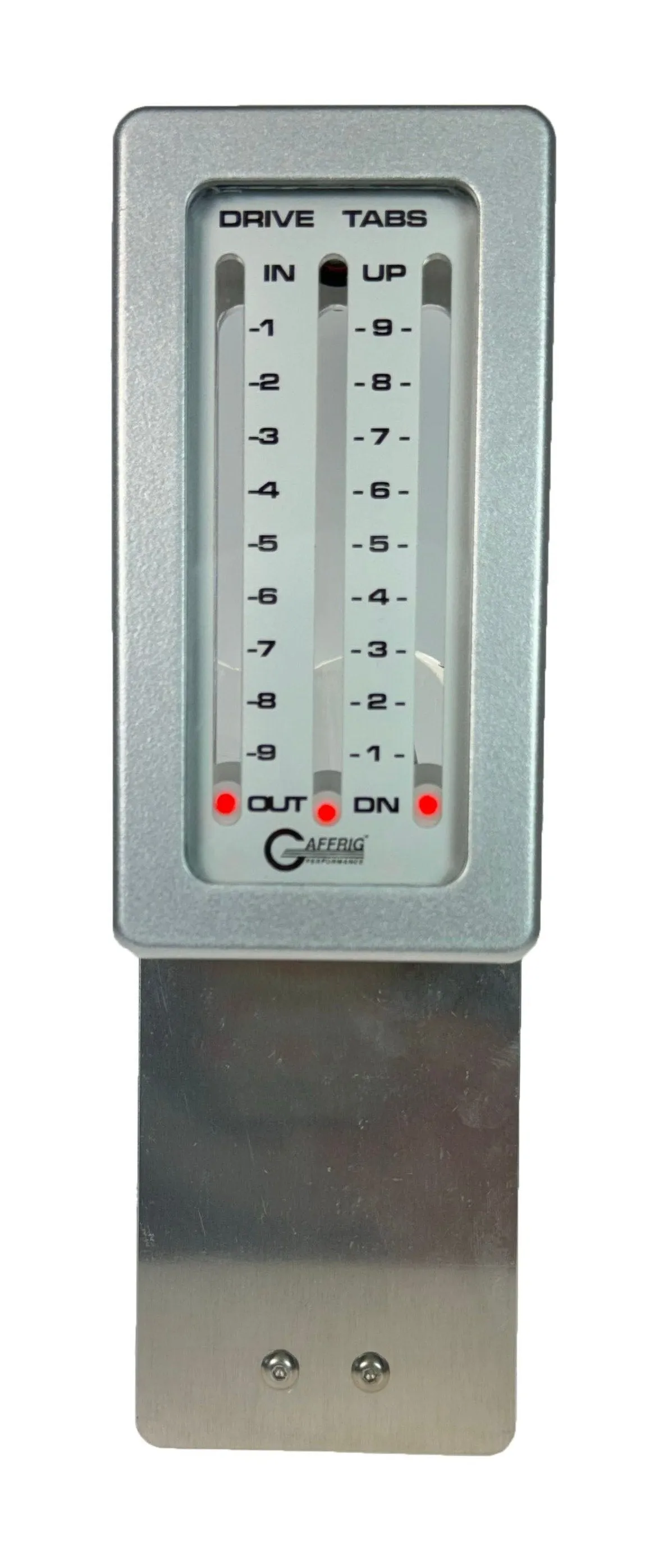 GAFFRIG PART #241 MECHANICAL INDICATOR, 1 DRIVE/2 TABS, MERCURY- CARD - PLATINUM CARD