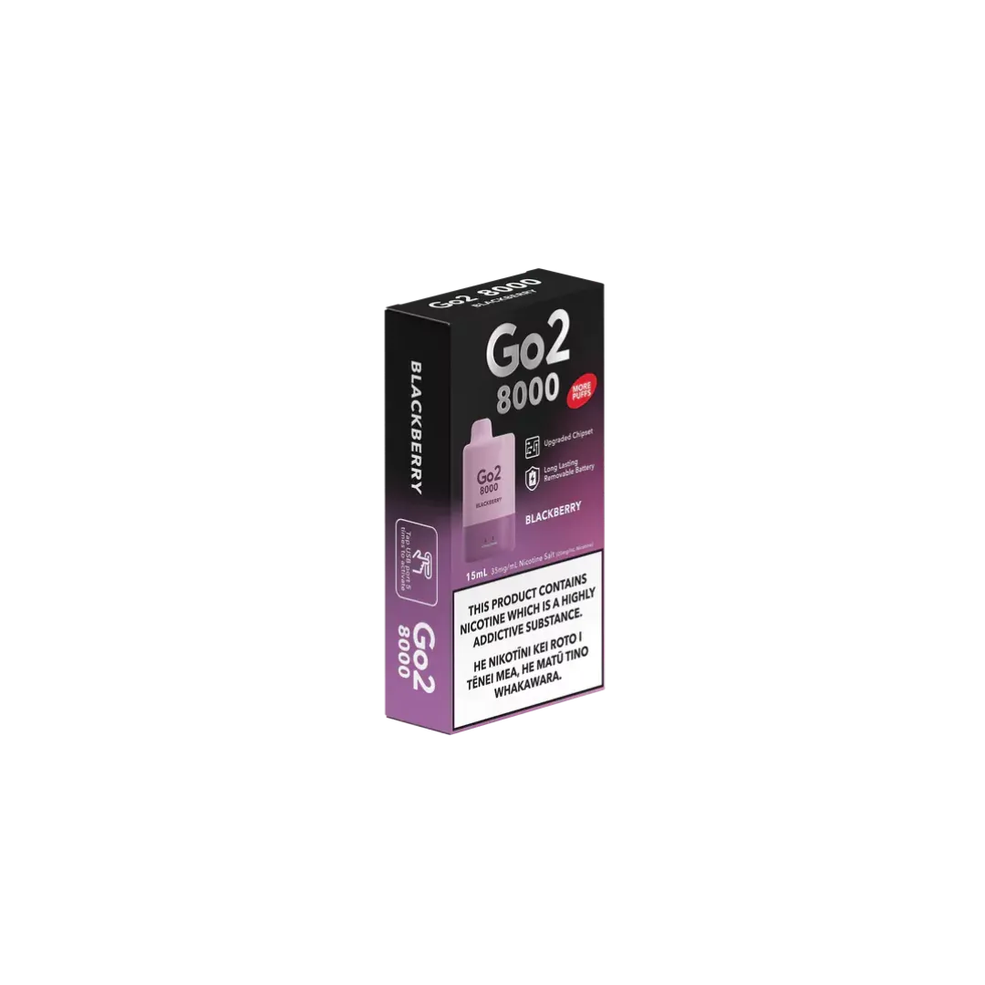 Go2 8000 Disposable Blackberry Sensation 35mg/mL