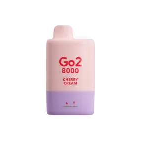 Go2 8000 Disposable Cherry Cream 35mg/mL