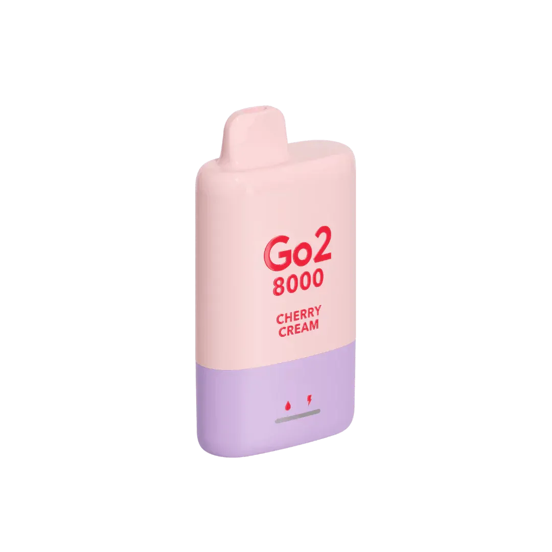 Go2 8000 Disposable Cherry Cream 35mg/mL
