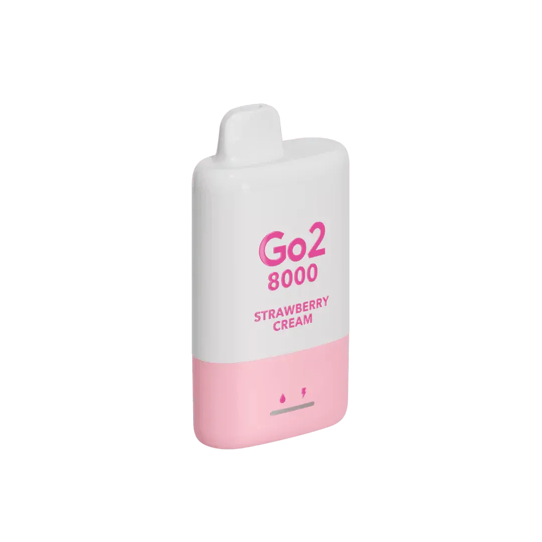Go2 8000 Disposable Strawberry Cream 35mg/mL