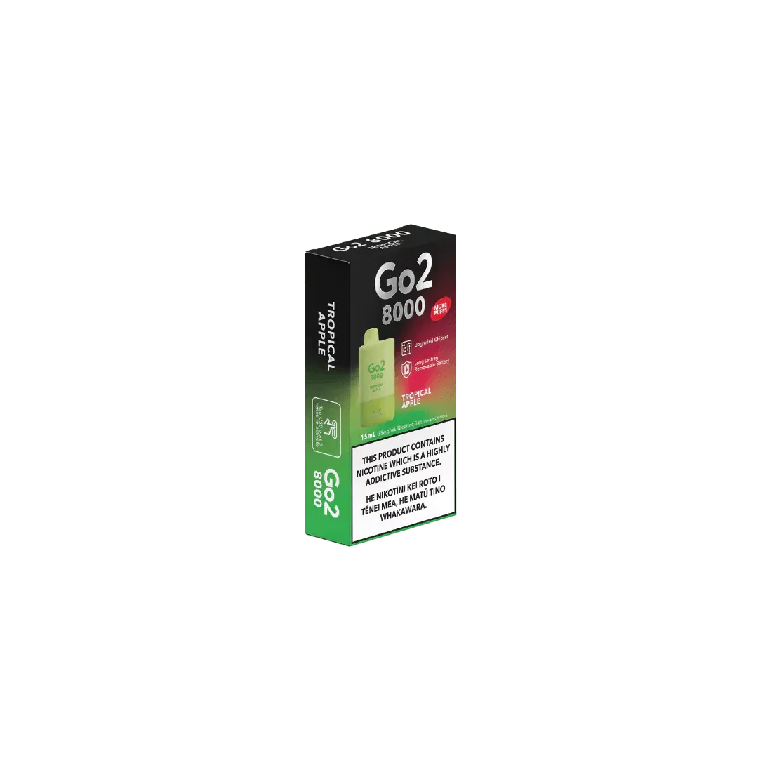 Go2 8000 Disposable Tropical Apple 35mg/mL