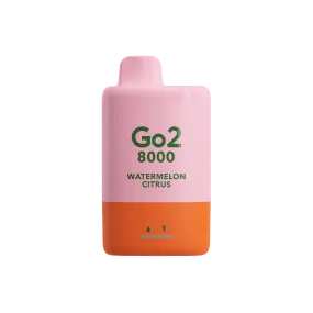 Go2 8000 Disposable Watermelon Citrus 35mg/mL