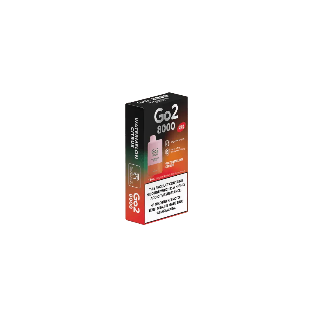 Go2 8000 Disposable Watermelon Citrus 35mg/mL