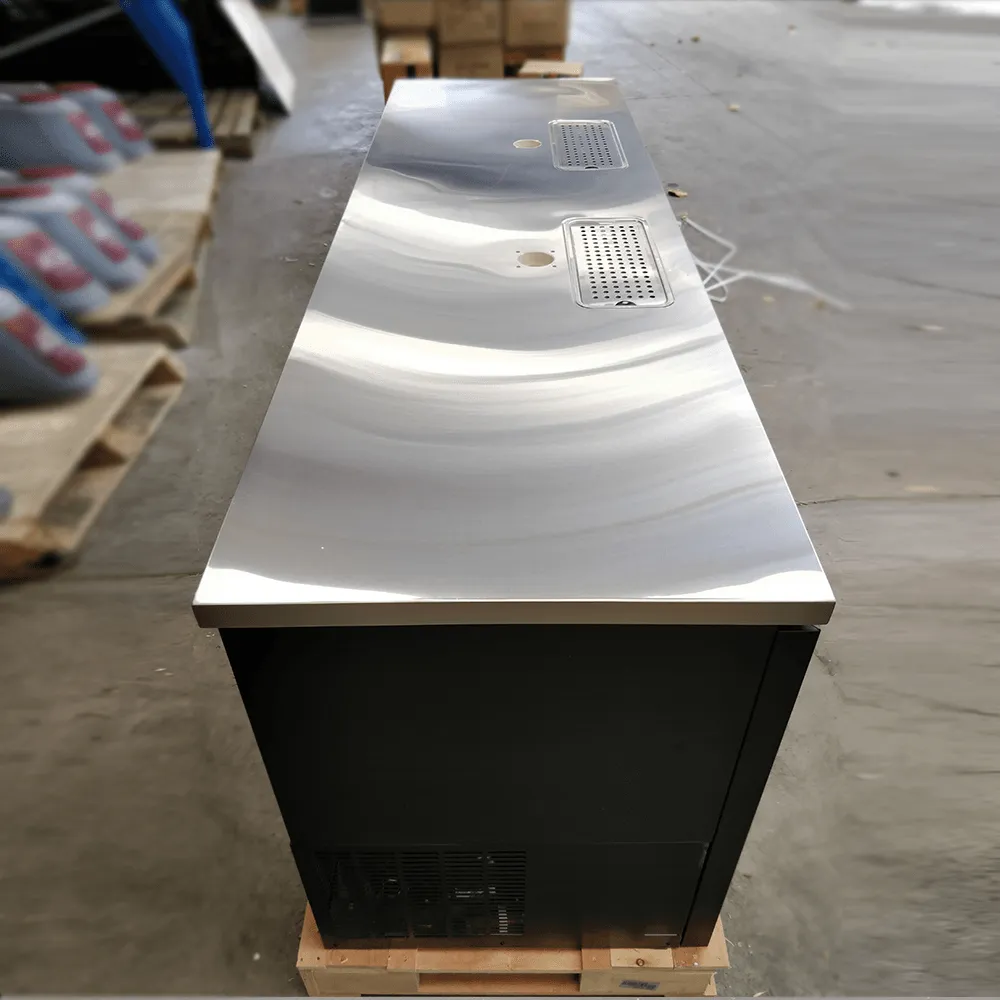 Grand Deluxe 3 Black - Three Glass Door Kegerator