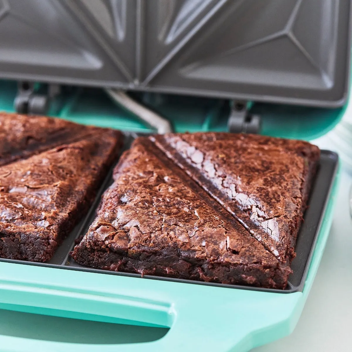 GreenLife Sandwich Maker | Turquoise
