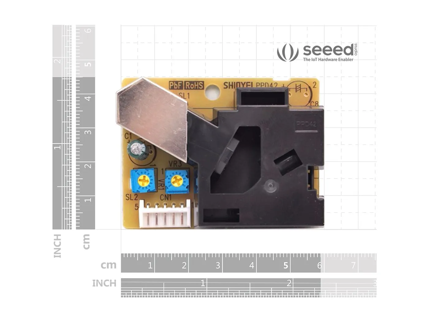 Grove - Dust Sensor PPD42NS）
