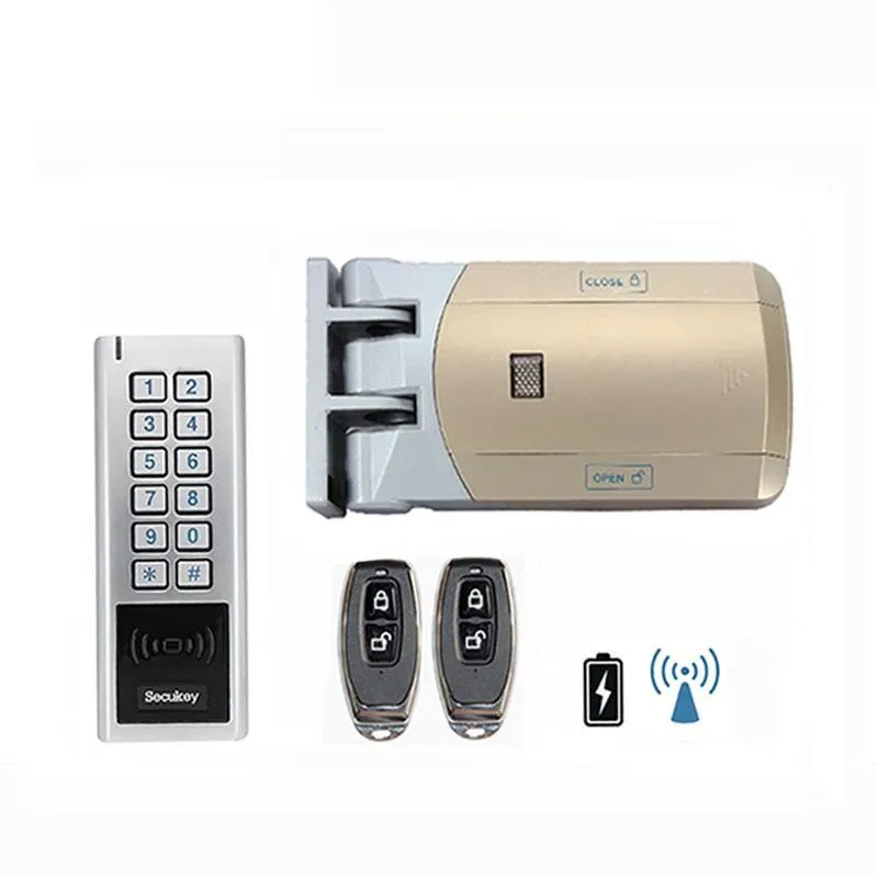 GT100 Smart Lock for outdoors (RFID card, remote control and keypad)